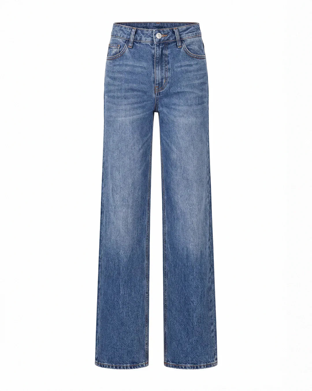 Remerie - Mid Rise BBL Wide Leg Jeans