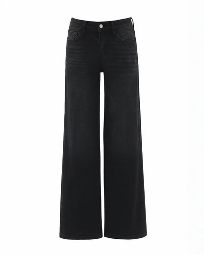 Remerie - Mid Rise BBL Wide Leg Jeans