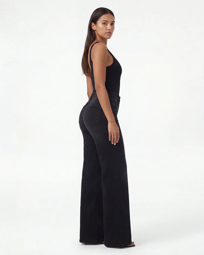 Remerie - Mid Rise BBL Wide Leg Jeans