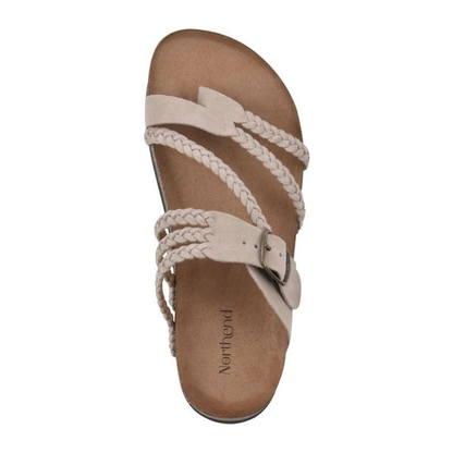 Charie - Woven Cork Comfort Sandals