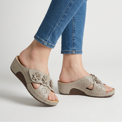 Tonie - Cushioned Platform Sandals