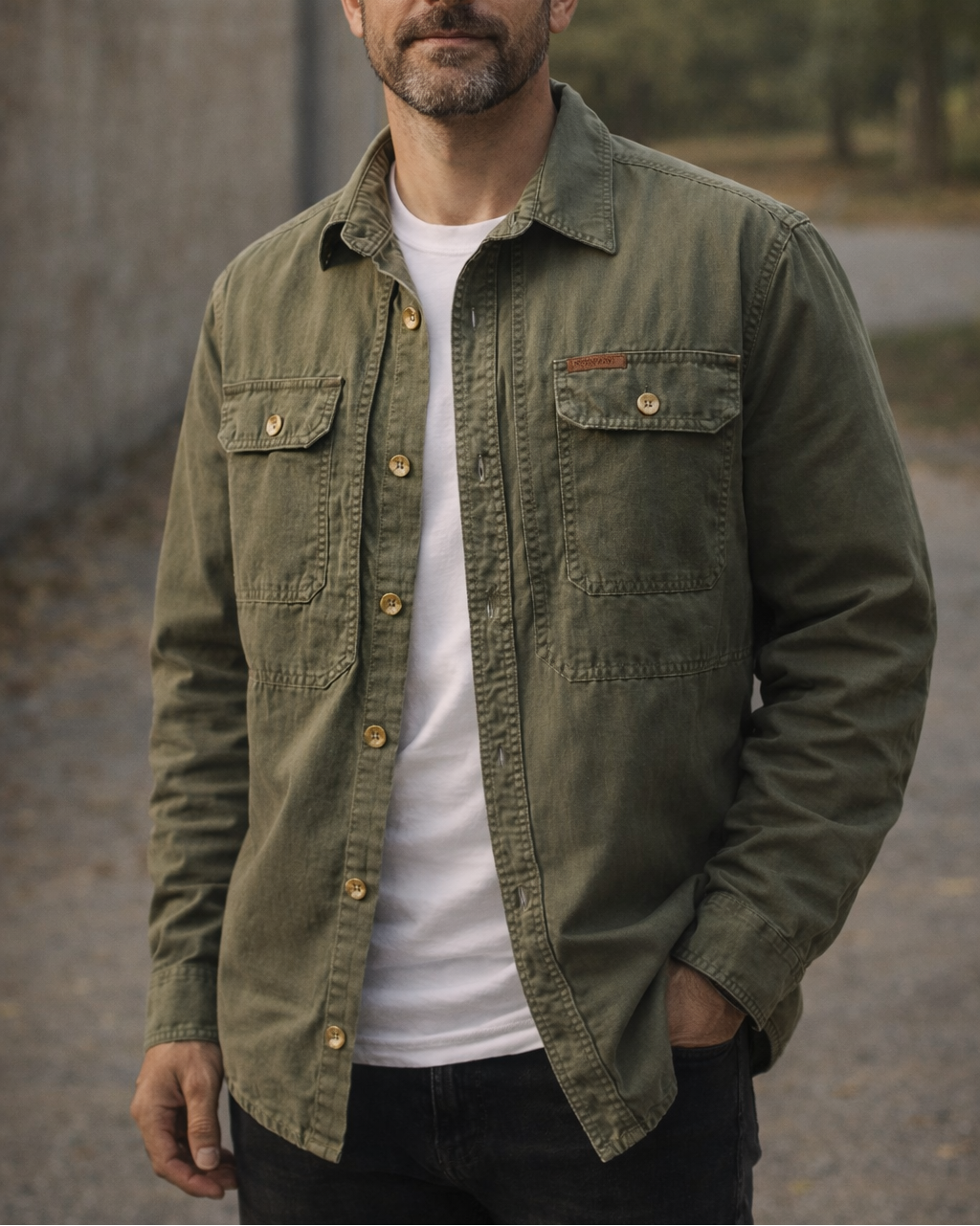 Albert - Double-Pocket Utility Overshirt