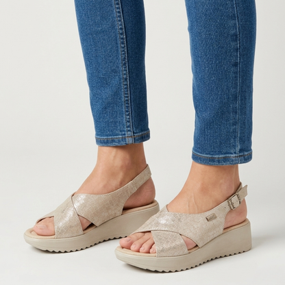 Jasmin - Cushioned Platform Sandals