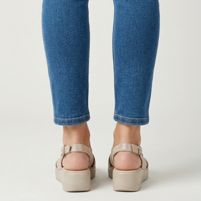 Jasmin - Cushioned Platform Sandals