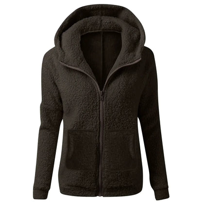 Edith | Women's Hoodie in Thick Fleece