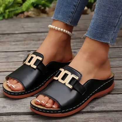 Marjorie – Orthopedic Wedge Comfort Sandals