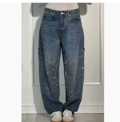 Tesse – Balloon Denim Pants for Effortless Movement