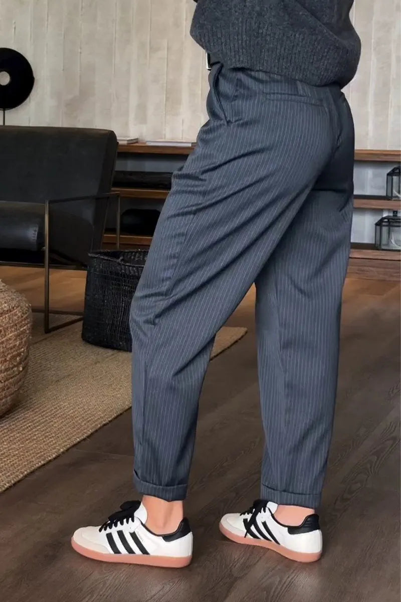 Marise - Elegant High-Waist Trousers