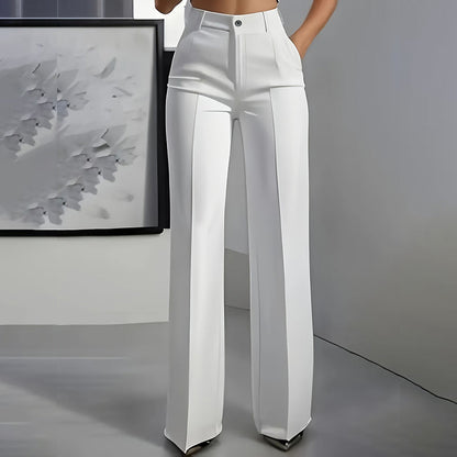 Elle - High-Waisted Tailored Pants